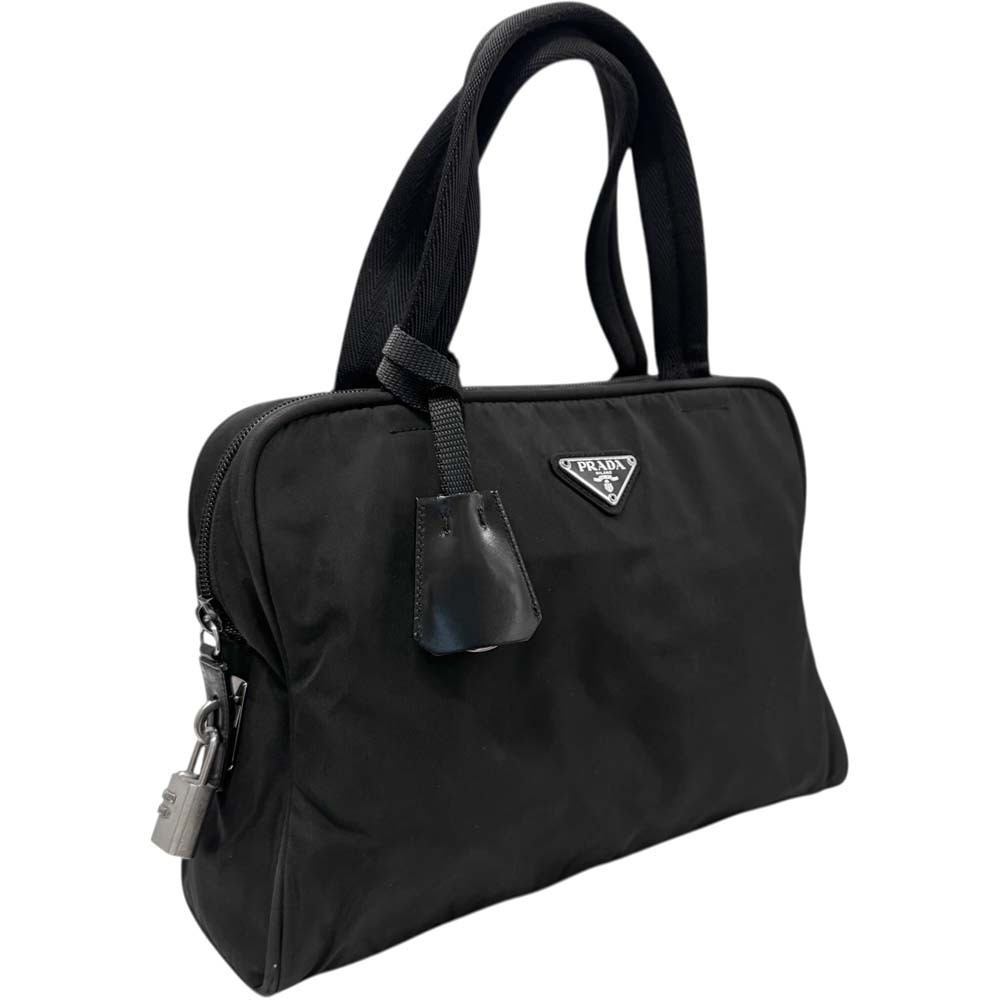 Prada Boston Bag Black Handbag